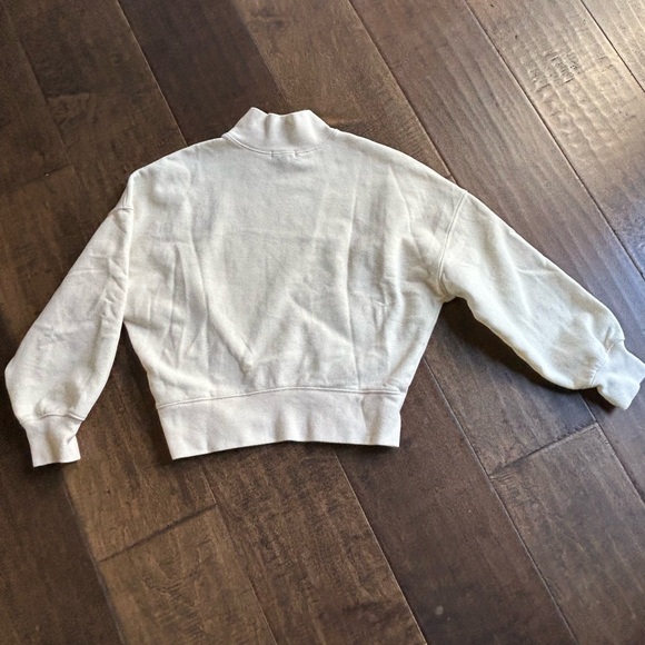 Rails Blaire Mock Neck Long Sleeve Sweatshirt, cream, size XS, NWOT - Picture 6 of 12